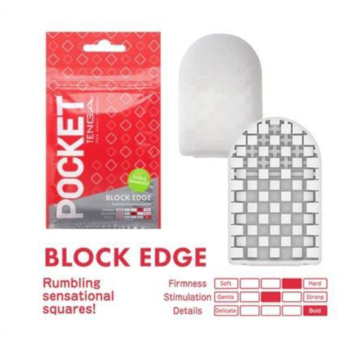 Tenga Pocket Block Edge