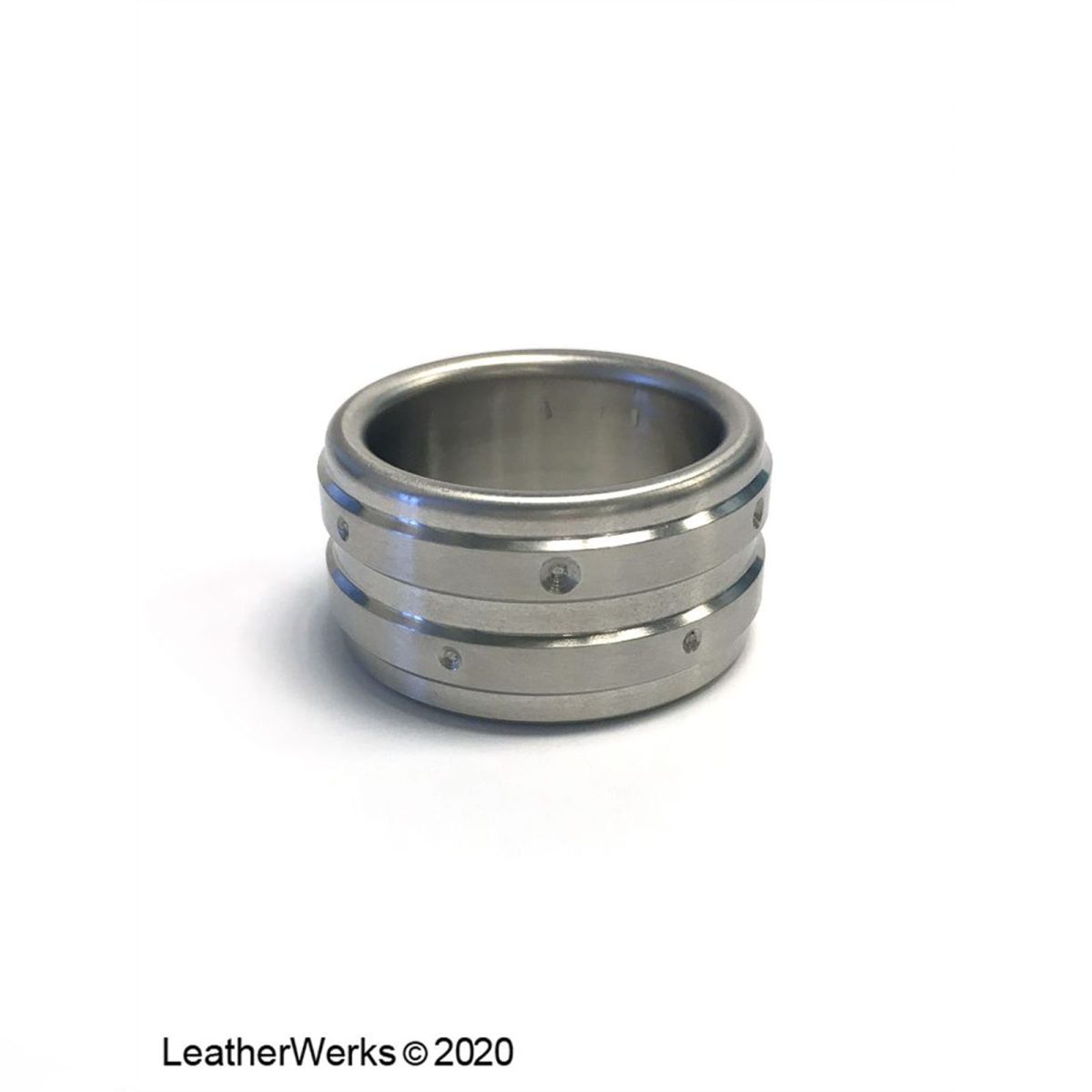 SS Dual Divet Head Ring