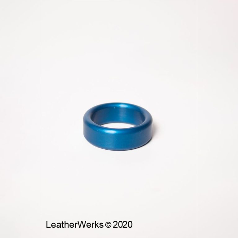Blue Anodized Ring