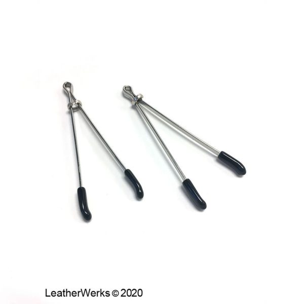 Black Tip Tweezer Clamps