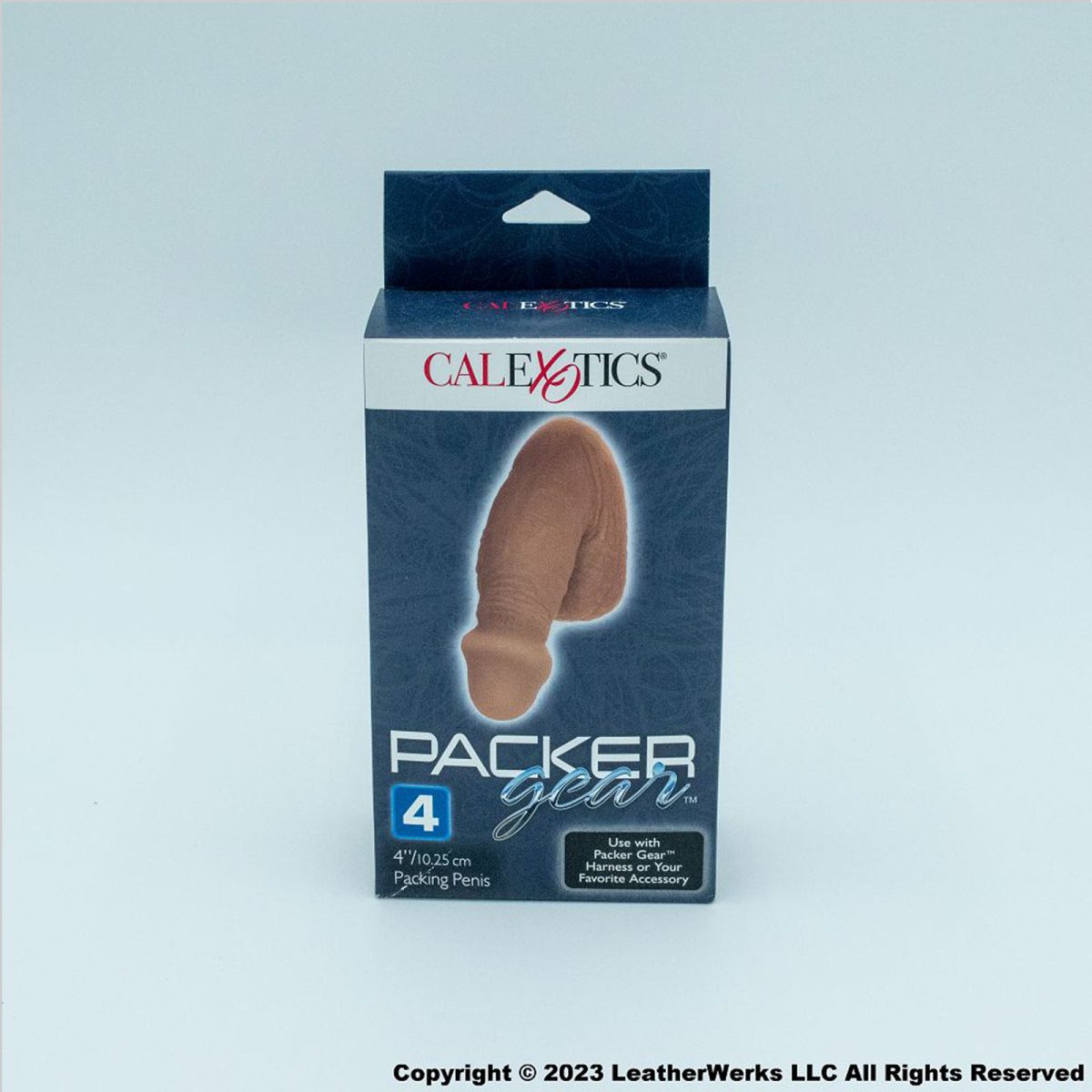 Packer Gear 4in Penis Brown